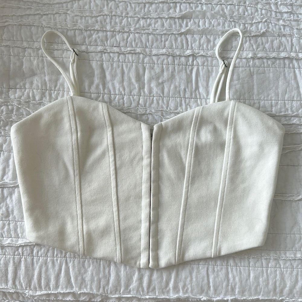NWOT Oak+Fort corset top
